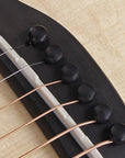 Bridge pins Ebony black