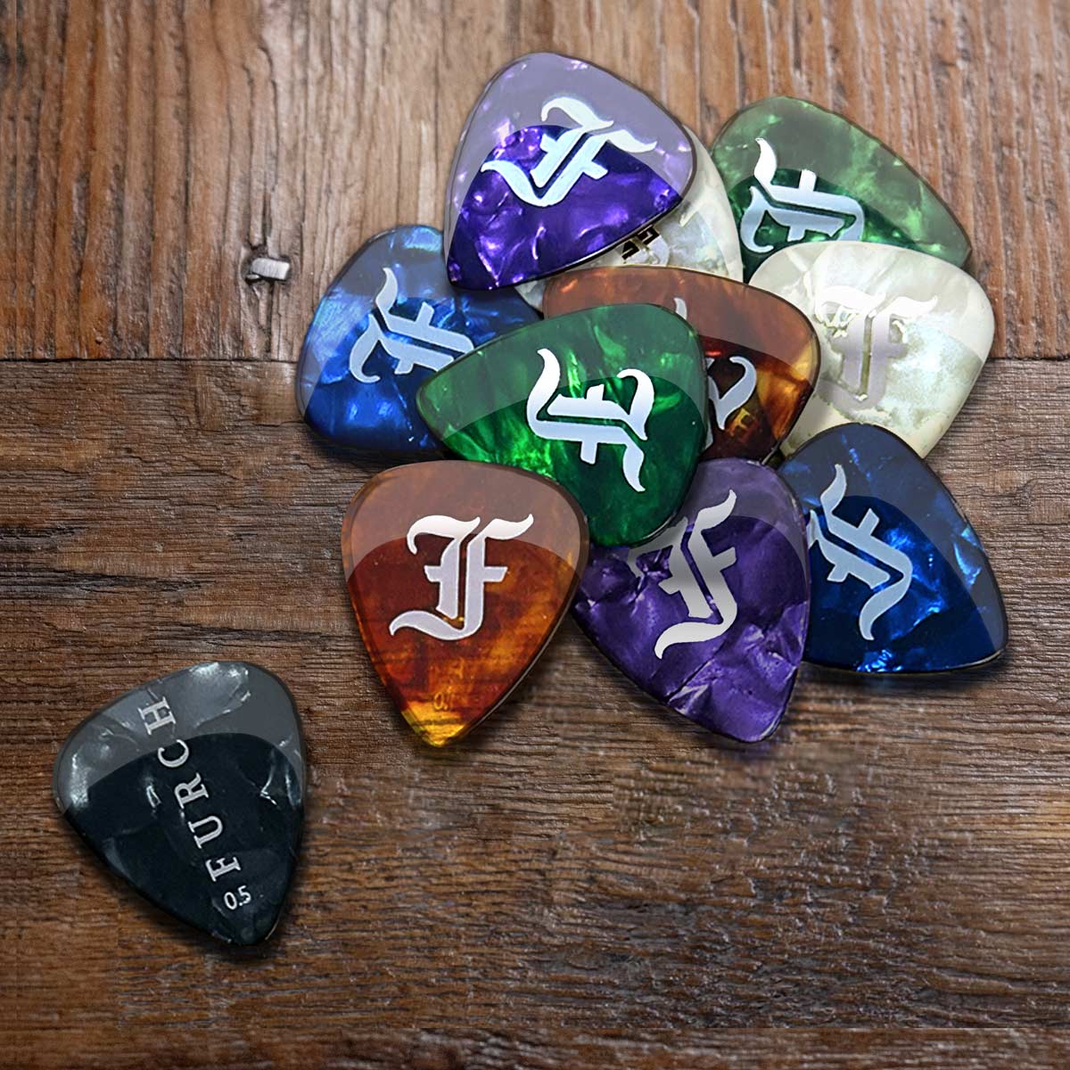 Mixed Picks 12pcs - Furch