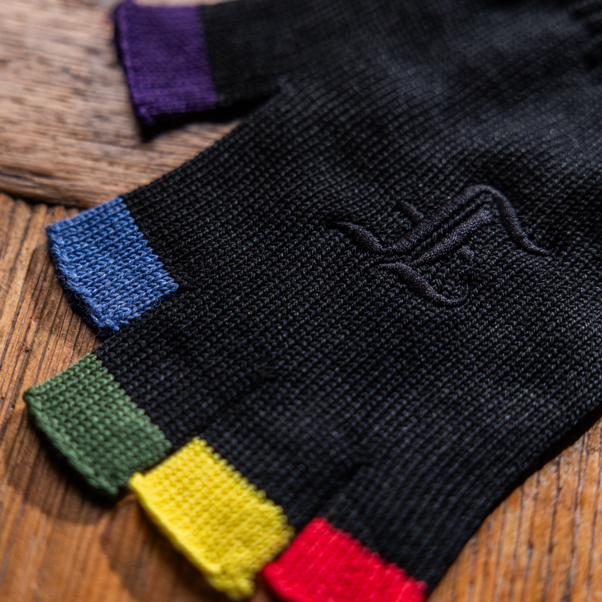 Pletené merino rukavice Furch