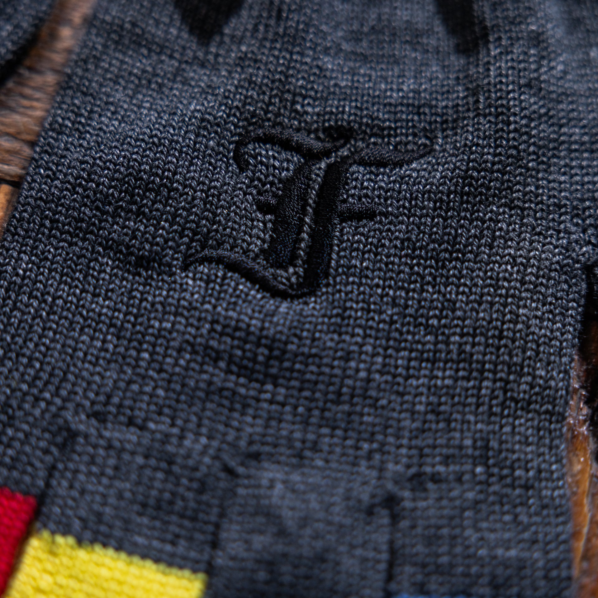 Pletené merino rukavice Furch