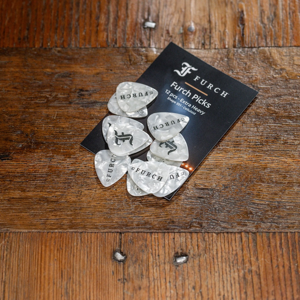 Extra Heavy Pick 1.2mm 12pcs - Furch