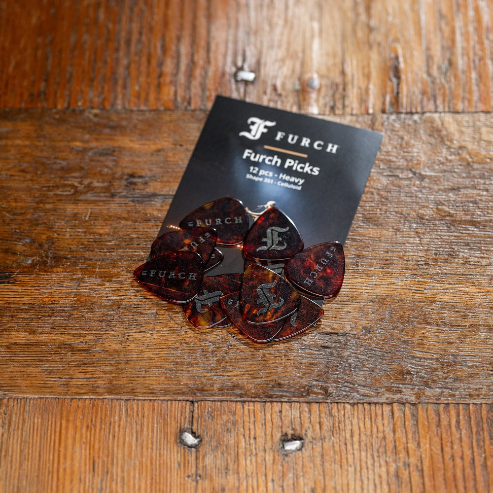 Heavy Pick 1.0mm 12pcs - Furch