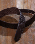 Dark Brown Quilted Vegan Strap - Furch