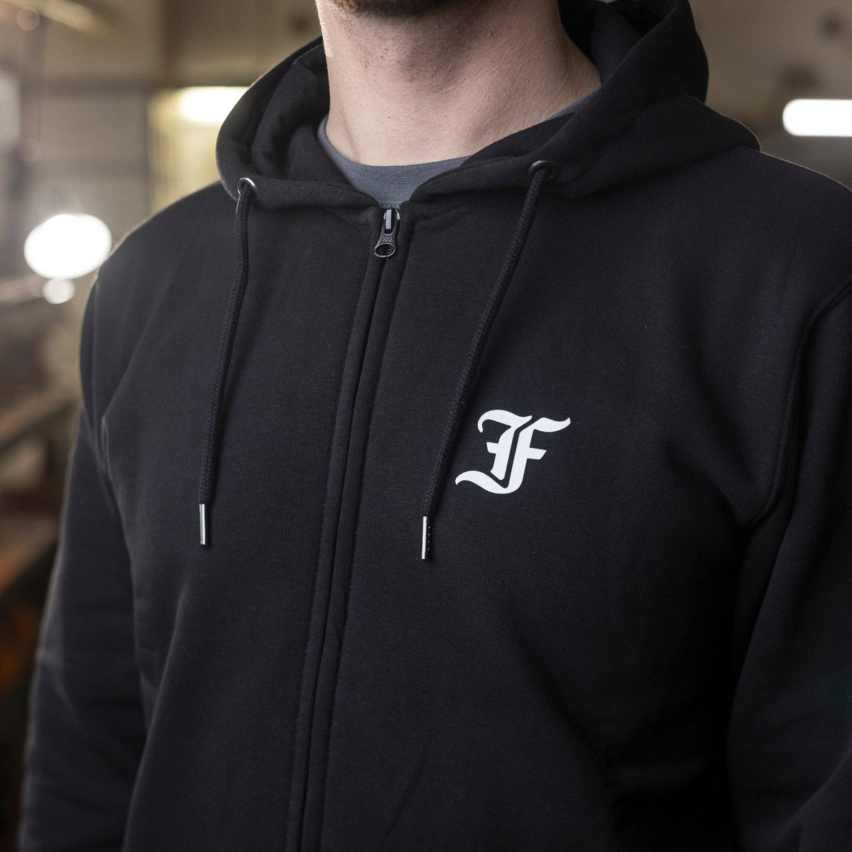 Black hoodie