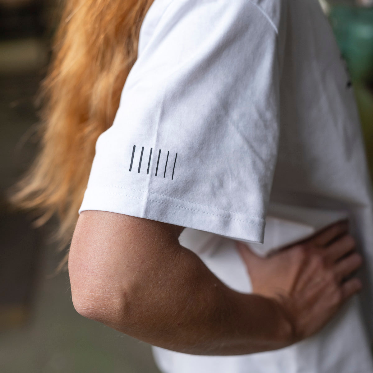 White T-shirt basic W