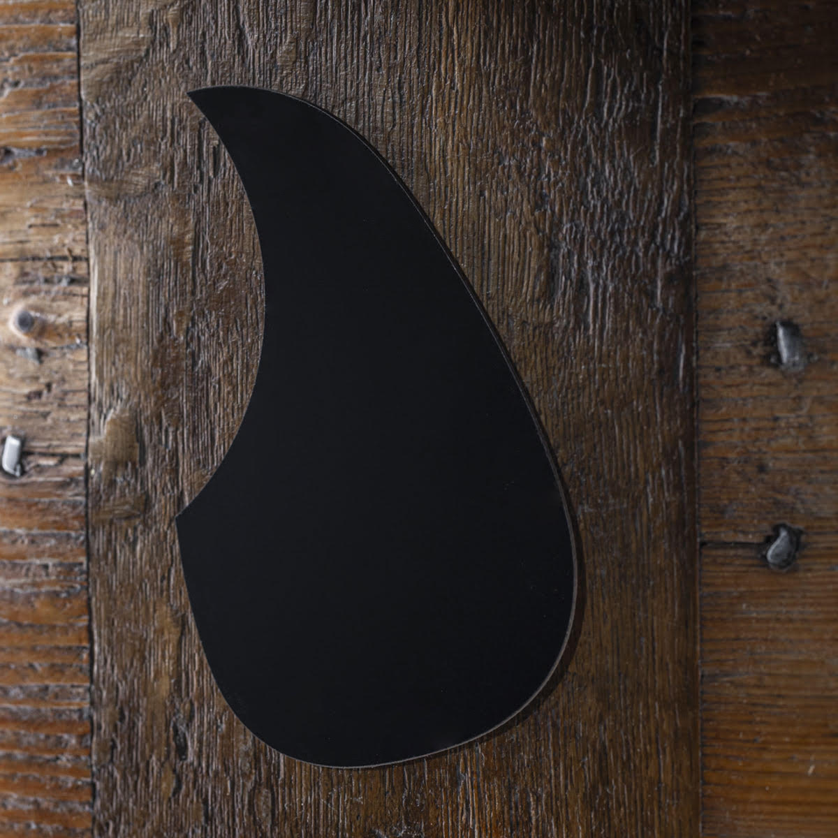 Black pickguard