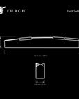 Dimensions Furch saddle