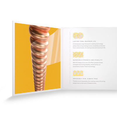 12-56 Light Top/Medium bottom, XS - D'Addario