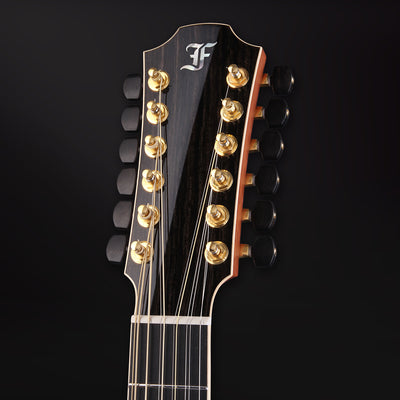 White Tusq nut for 12 string