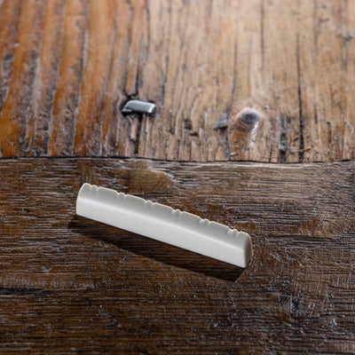 White Tusq nut for 12 string
