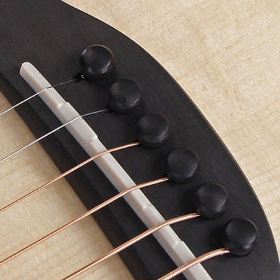 Bridge pins Ebony black 