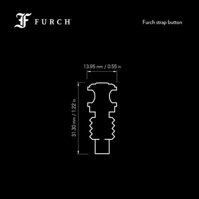 dimensions end strap button 