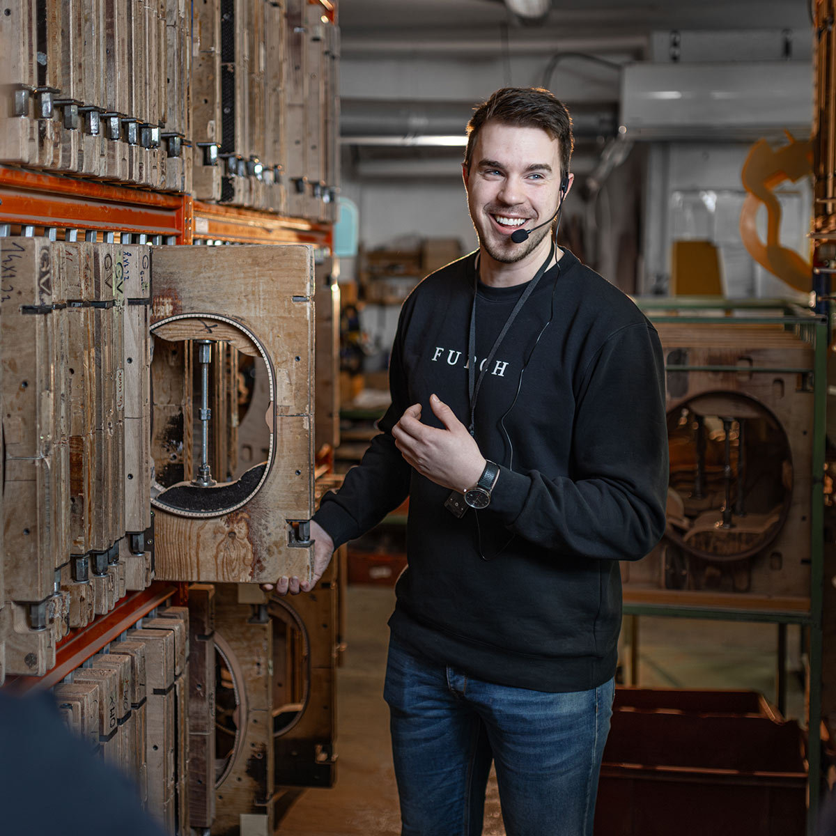 Factory tour – Furch shop