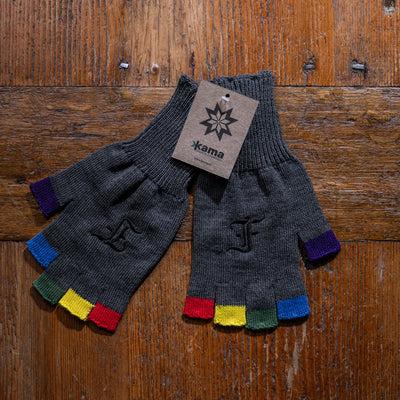 Pletené merino rukavice Furch