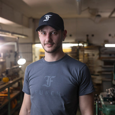Gray T-shirt with logo
